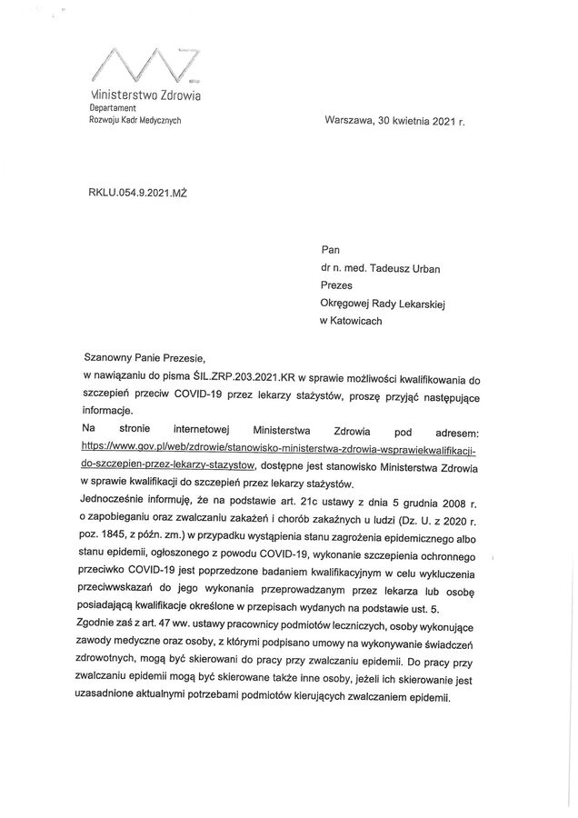 odpowiedz na apel 1 1